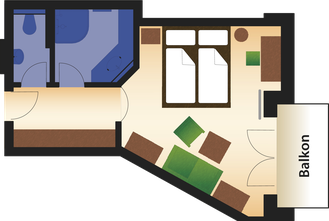 Doppelzimmer Komfort Plus