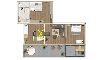 Turmsuite Baum-Heli