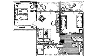 Typ IV - 3-Raum Familien-Suite