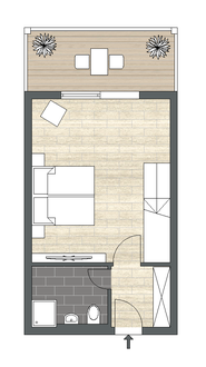 Galeriezimmer Superior Balkon