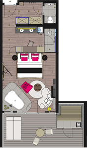 Wohlfühlzimmer "Liebeszauber" Deluxe