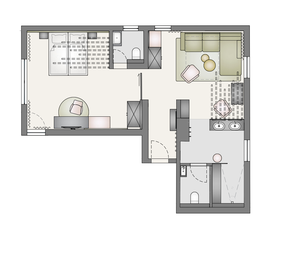 Landhaus Komfortzimmer